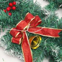 Livingandhome Pine Cone Bow Knot Christmas Garland Xmas Decor With LED Light 270 Cm -Deals Christmas Decor Store livingandhome pine cone bow knot christmas garland xmas decor with led light 270 cm0735940277211 04c MP