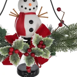 Livingandhome Solar Powered Snowman Garden Stake Light Christmas Decoration -Deals Christmas Decor Store livingandhome solar powered snowman garden stake light christmas decoration0735940246583 04c MP