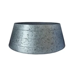Metal Christmas Tree Skirt Galvanised H26cm W67cm -Deals Christmas Decor Store metal christmas tree skirt galvanised h26cm w67cm5055352833924 02c MP
