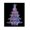 Multi Coloured Soft Acrylic LED Christmas Tree Light Up Garden Decoration 1M
