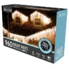 Outdoor Christmas Lights - White - 720 LED Lights