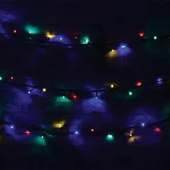 Outdoor Festive Heavy Duty 90 LED Christmas String Lights With Controller- Multi Coloured