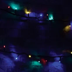 Outdoor Festive Heavy Duty 90 LED Christmas String Lights With Controller- Multi Coloured -Deals Christmas Decor Store outdoor festive heavy duty 90 led christmas string lights with controller multi coloured5015972099827 03c MP