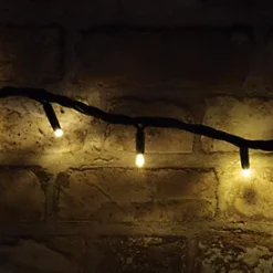 Outdoor Festive Heavy Duty 90 LED Christmas String Lights With Controller- Warm White -Deals Christmas Decor Store outdoor festive heavy duty 90 led christmas string lights with controller warm white5015972099797 03c MP