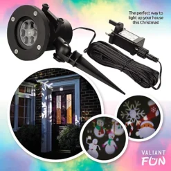 Outdoor LED Light Image Projector - Includes 12 Interchangeable Slides For Christmas, Halloween And Birthdays 7 Outdoor LED Light Image Projector - Includes 12 Interchangeable Slides For Christmas, Halloween And Birthdays -Deals Christmas Decor Store outdoor led light image projector includes 12 interchangeable slides for christmas halloween and birthdays5031300099680 04c MP