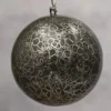 Pack Of 3 Slate Pebble Design 3" Christmas Baubles