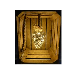 Pine Cone Christmas LED Rope Light With 15 Warm White LEDs 15cm Decorative Light -Deals Christmas Decor Store pine cone christmas led rope light with 15 warm white leds 15cm decorative light8720093389821 03c MP