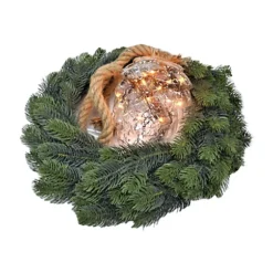 Pine Cone Christmas LED Rope Light With Foliage 15 Warm White LEDs 15cm Light -Deals Christmas Decor Store pine cone christmas led rope light with foliage 15 warm white leds 15cm light8720093389647 04c MP