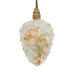 Pinecone Pampas Christmas LED Rope Light
