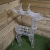 Premier 1.15M Lit Soft Acrylic Christmas Reindeer With 160 Multi LED