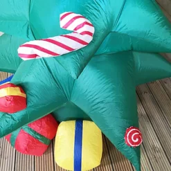 Premier 2.4M Inflatable Outdoor LED Light Up Christmas Tree With Parcels 7 Premier 2.4M Inflatable Outdoor LED Light Up Christmas Tree With Parcels -Deals Christmas Decor Store premier 2 4m inflatable outdoor led light up christmas tree with parcels5056589192082 04c MP