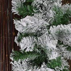 Premier 2.7m Snow Flocked Pine Christmas Garland With Glitter Finish -Deals Christmas Decor Store premier 2 7m snow flocked pine christmas garland with glitter finish5056589186746 04c MP