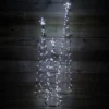 Premier 250 LED 3 Piece Indoor Outdoor Christmas Pyramid Decoration Set In White