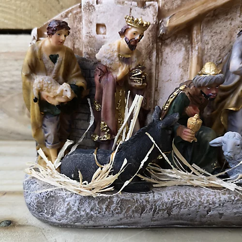 Premier 27x32cm Polyresin Holy City Christmas Nativity Scene 3 Premier 27x32cm Polyresin Holy City Christmas Nativity Scene - Image 3