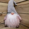 Premier 30cm Christmas Male Gonk With LED Light - Grey Hat