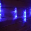 Premier 6.9m / 24 Chaser Icicle Shape Blue LED Christmas Lights Indoor / Outdoor