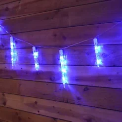 Premier 6.9m / 24 Chaser Icicle Shape Blue LED Christmas Lights Indoor / Outdoor 6 Premier 6.9m / 24 Chaser Icicle Shape Blue LED Christmas Lights Indoor / Outdoor -Deals Christmas Decor Store premier 6 9m 24 chaser icicle shape blue led christmas lights indoor outdoor5056589198329 03c MP