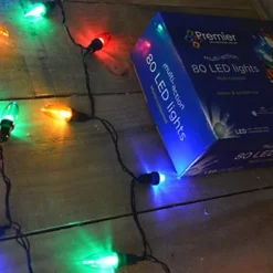 Premier 80 LED (7.9m) Multi-Action Christmas Lights In Multi-Coloured -Deals Christmas Decor Store premier 80 led 7 9m multi action christmas lights in multi coloured5056589198336 02c MP