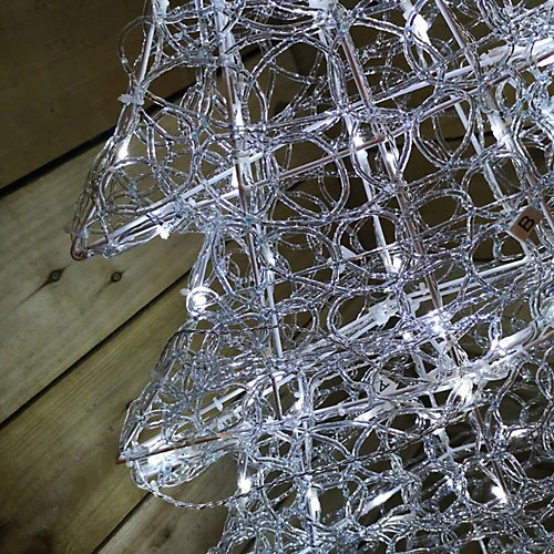 Premier Lit Soft Acrylic Christmas Tree With Twinkling LED Indoor Outdoor 2 Premier Lit Soft Acrylic Christmas Tree With Twinkling LED Indoor Outdoor - Image 2