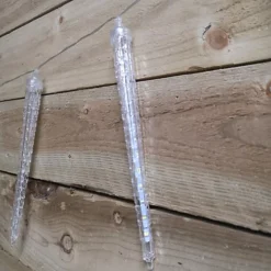 Set Of 10 White Digital Icicle Christmas Lights With 120 White LEDs -Deals Christmas Decor Store set of 10 white digital icicle christmas lights with 120 white leds5056589194994 02c MP