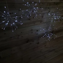 Set Of 4 45cm Premier Christmas Sparkle Ball Twinkling LED Lights In Cool White -Deals Christmas Decor Store set of 4 45cm premier christmas sparkle ball twinkling led lights in cool white5056589198305 04c MP