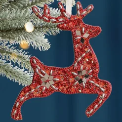 Set Of 6 Opulent Red Luxury Christmas Tree Decorations -Deals Christmas Decor Store set of 6 opulent red luxury christmas tree decorations5060964603643 03c MP