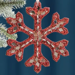 Set Of 6 Opulent Red Luxury Christmas Tree Decorations -Deals Christmas Decor Store set of 6 opulent red luxury christmas tree decorations5060964603643 04c MP