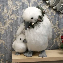 SHATCHI 34cm Christmas Tabletop Decorated With Pines Berries Showpieces Home Xmas Party Window Decoration, White Penguin -Deals Christmas Decor Store shatchi 34cm christmas tabletop decorated with pines berries showpieces home xmas party window decoration white penguin5056141030531 04c MP