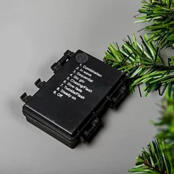 Shatchi 55cm Pre-Lit Green Christmas Wreath Alaskan Pine With 30 Multicolour LEDs -Deals Christmas Decor Store shatchi 55cm pre lit green christmas wreath alaskan pine with 30 multicolour leds5056141029993 04c MP