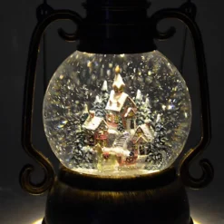 Shatchi LANTERN Large Christmas Lantern LED, Glitter, Musical Light Nativity Decoration Xmas Home Decoration Gifts 28cm -Deals Christmas Decor Store shatchi lantern large christmas lantern led glitter musical light nativity decoration xmas home decoration gifts 28cm5056141018355 04c MP