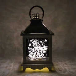 SHATCHI Let It Snow White Christmas Lantern Wooden Warm LED Light Nativity Indoor Decorations 6 SHATCHI Let It Snow White Christmas Lantern Wooden Warm LED Light Nativity Indoor Decorations -Deals Christmas Decor Store shatchi let it snow white christmas lantern wooden warm led light nativity indoor decorations5056141018195 03c MP