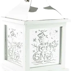 SHATCHI Let It Snow White Christmas Lantern Wooden Warm LED Light Nativity Indoor Decorations 7 SHATCHI Let It Snow White Christmas Lantern Wooden Warm LED Light Nativity Indoor Decorations -Deals Christmas Decor Store shatchi let it snow white christmas lantern wooden warm led light nativity indoor decorations5056141018195 04c MP