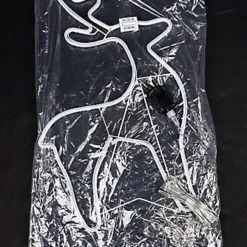 SHATCHI Reindeer Neon Effect Rope Light Silhouette Double Side 90 Warm White LEDs Christmas Outdoor -Deals Christmas Decor Store shatchi reindeer neon effect rope light silhouette double side 90 warm white leds christmas outdoor5056141035123 04c MP