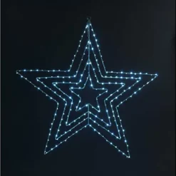 Snowtime 80cm Star Christmas Light Indoor Or Outdoor - Warm White LEDs