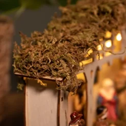 Snowtime Christmas 19cm Wooden Nativity Scene With Warm White LEDs -Deals Christmas Decor Store snowtime christmas 19cm wooden nativity scene with warm white leds5056589181147 03c MP