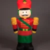 Snowtime Indoor Outdoor Christmas LED 120cm Inflatable Nutcracker LEDs