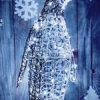 Soft Acrylic LED Christmas Penguin White LED Light Up Festive Garden Figure 90cm
