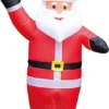 St Helens Home And Garden Inflatable Father Christmas With LED Lights 170cm Height