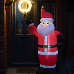 St Helens Home And Garden Inflatable Father Christmas With LED Lights 170cm Height -Deals Christmas Decor Store st helens home and garden inflatable father christmas with led lights 170cm height5021196842354 03c MP