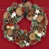 Starry Night Summer Autumn Winter Door Decoration Christmas Wreath 34cm