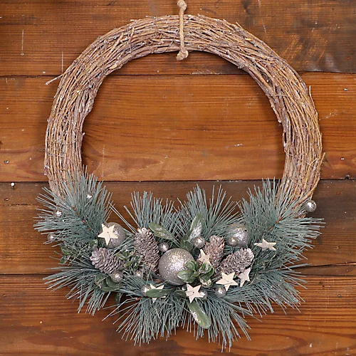 Summer Autumn Winter Door Decoration Christmas Wreath 33cm 3 Summer Autumn Winter Door Decoration Christmas Wreath 33cm - Image 3
