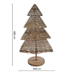 Sustainable Rattan Christmas Tree H80Cm 7 Sustainable Rattan Christmas Tree H80Cm -Deals Christmas Decor Store sustainable rattan christmas tree h80cm5055352843688 04c MP