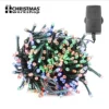 The Christmas Workshop 200 Multi-Coloured LED Chaser Christmas Lights