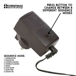 The Christmas Workshop 400 Bright White LED Chaser Christmas Lights 6 The Christmas Workshop 400 Bright White LED Chaser Christmas Lights -Deals Christmas Decor Store the christmas workshop 400 bright white led chaser christmas lights5025301761202 03c MP