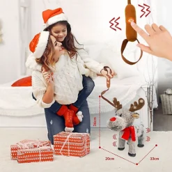 The Christmas Workshop 70159 Walking Christmas Reindeer With Music 7 The Christmas Workshop 70159 Walking Christmas Reindeer With Music -Deals Christmas Decor Store the christmas workshop 70159 walking christmas reindeer with music5025301701598 04c MP