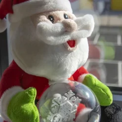 The Christmas Workshop 71249 Santa With Musical Snowball Animated Singing Musical Toy -Deals Christmas Decor Store the christmas workshop 71249 santa with musical snowball animated singing musical toy5025301712495 04c MP