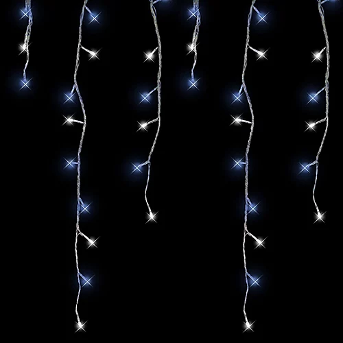The Christmas Workshop 720 Blue & White Icicle Christmas Lights For Indoor Or Outdoor Use 1 The Christmas Workshop 720 Blue & White Icicle Christmas Lights For Indoor Or Outdoor Use