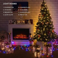 The Christmas Workshop 78170 600 LED Battery Operated Warm White Christmas Lights -Deals Christmas Decor Store the christmas workshop 78170 600 led battery operated warm white christmas lights5025301781705 03c MP