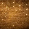 The Christmas Workshop 960 Warm White Icicle Christmas Lights For Indoor Or Outdoor Use