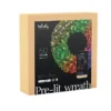 Twinkly Pre-Lit Wreath App-controlled Smart LED Artificial Christmas Wreath With 50 RGB+W (16 Million Colours + Warm White) 60cm